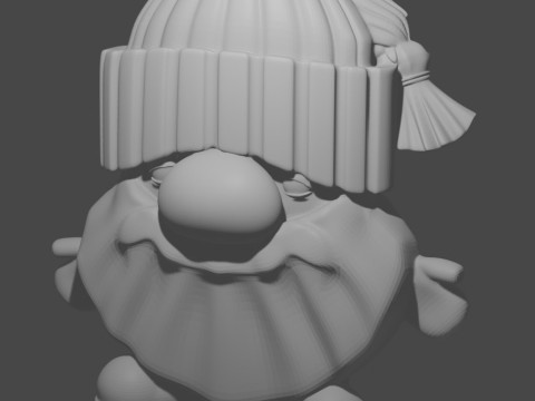 Gnome for new year tree Model Cetak 3D