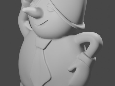 Snowmen for new year tree 3D Принт Модель