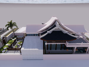 coffee house 3D Modell