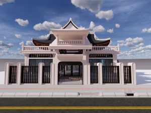 コーヒーハウス 3Dモデル