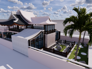 coffee house 3D Modell