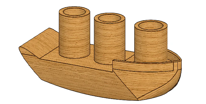 toy ship for kids 3D Print Model .c4d .max .obj .3ds .fbx .stl .blend 
