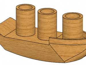 toy ship for kids 3D-printmodel