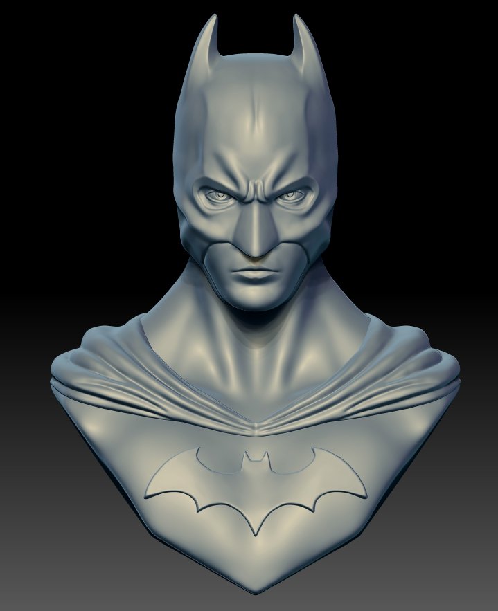 batman bust 3D Print Model in Man 3DExport