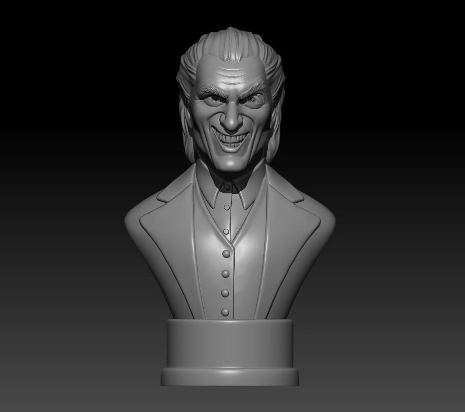 Arquivo Joker 3D MODEL STL para impressão 3D Modelo de Impressão 3D .c4d .max .obj .3ds .fbx .stl .blend