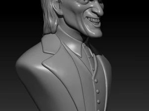 Arquivo Joker 3D MODEL STL para impress&atilde;o 3D Modelo de Impressão 3D