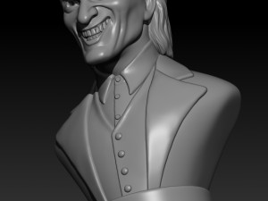 Joker 3D MODEL STL file for 3D printing Modelo de impresión 3D
