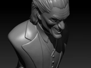 Arquivo Joker 3D MODEL STL para impress&atilde;o 3D Modelo de Impressão 3D
