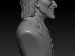Arquivo Joker 3D MODEL STL para impress&atilde;o 3D Modelo de Impressão 3D
