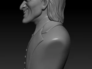 Arquivo Joker 3D MODEL STL para impress&atilde;o 3D Modelo de Impressão 3D