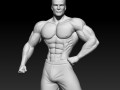 3D MODEL STL for 3D printing Bodybuilder Man Modelo de impresión 3D