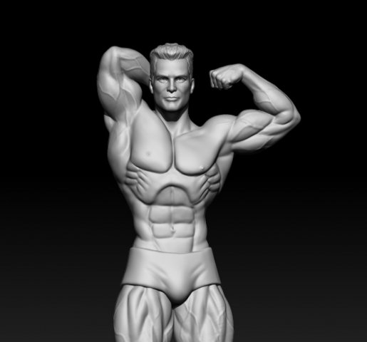 3D model (stl) Busto masculino