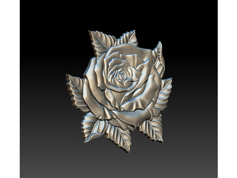 Rose Flower 3D MODEL STL file for 3D printing 3D Принт Модель