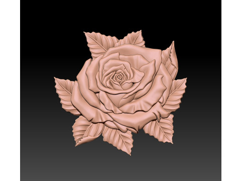 Rose Flower 3D MODEL STL file for 3D printing 3D Принт Модель