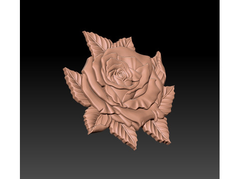 Rose Flower 3D MODEL STL file for 3D printing 3D Принт Модель