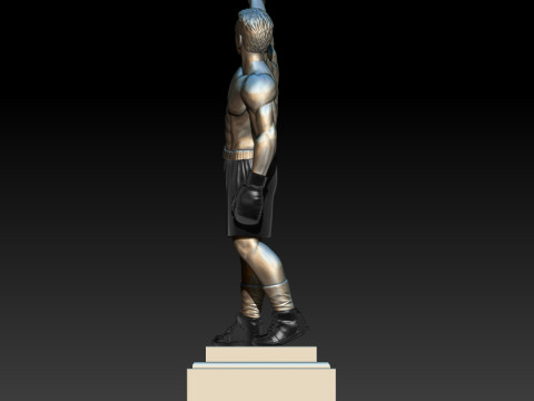 Winner Boxer 3D MODEL STL file for 3D printing Modelo de Impressão 3D