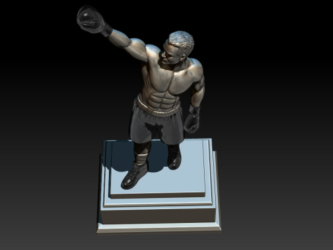 Winner Boxer 3D MODEL STL file for 3D printing Modelo de Impressão 3D