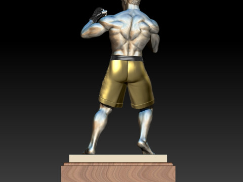 Boxer 3D MODEL STL file for 3D printing 3D Baskı Modeli