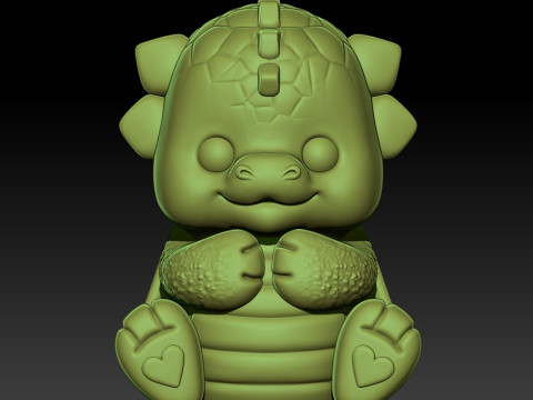Dragon 3D MODEL STL file for 3D printing Modelo de impresión 3D