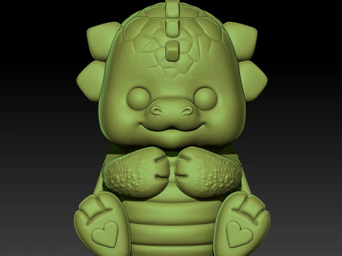 3D yazdırma i&ccedil;in Dragon 3D MODEL STL dosyası 3D Baskı Modeli