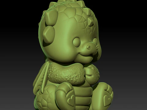 Dragon 3D MODEL STL file for 3D printing 3D Print Model