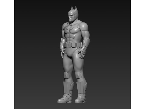 Batman STL file for 3D printing 3Dプリントモデル