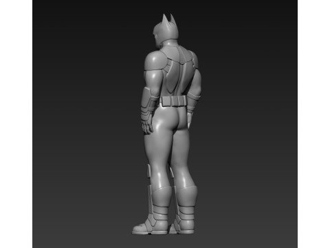 Batman STL file for 3D printing 3Dプリントモデル
