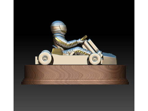 Racer 3D MODEL STL for 3D printing Model do druku 3D