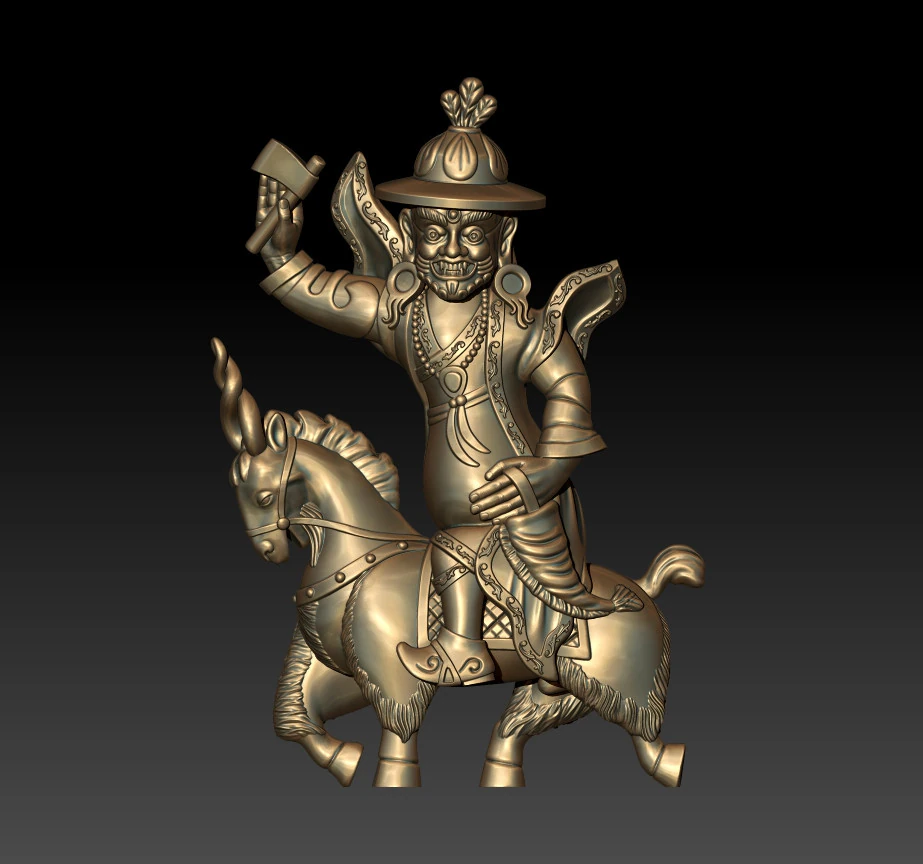 Buddha figurine 3D Printing 3D Print Model .c4d .max .obj .3ds .fbx .stl .blend