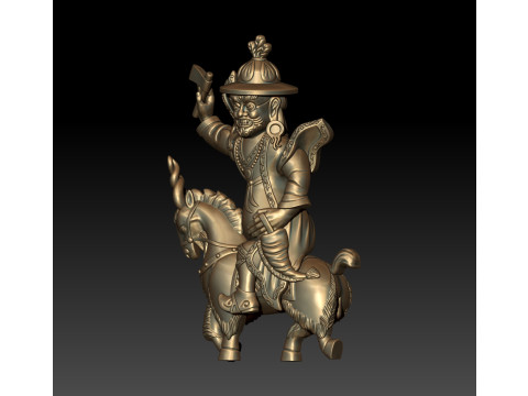 Buddha figurine 3D Printing 3Dプリントモデル