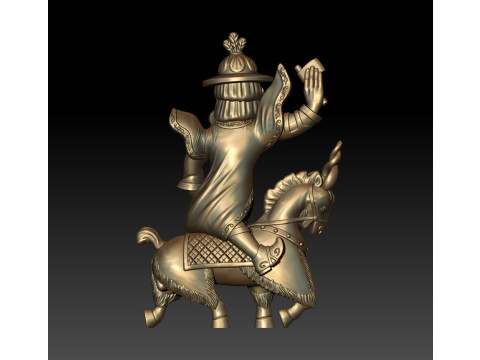 Buddha figurine 3D Printing 3Dプリントモデル