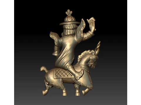 Buddha figurine 3D Printing 3D Print Model