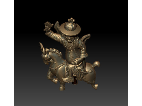 Buddha figurine 3D Printing 3Dプリントモデル