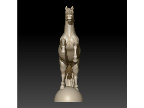 Horse figurine 3D STL Model for 3D Printer 3D Baskı Modeli