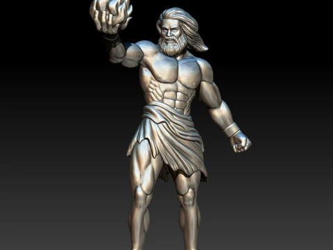 Man Prometheus 3D MODEL STL file for 3D printing 3D Print Model