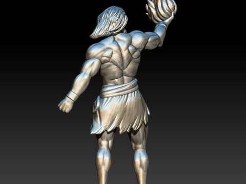 Man Prometheus 3D MODEL STL file for 3D printing 3D Baskı Modeli