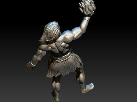 Man Prometheus 3D MODEL STL file for 3D printing 3D Baskı Modeli