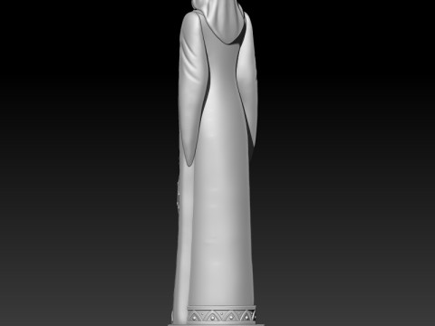 Makosh goddess 3D MODEL STL file for 3D printing 3D 프린트 모델