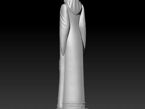 Makosh goddess 3D MODEL STL file for 3D printing 3D Print Model