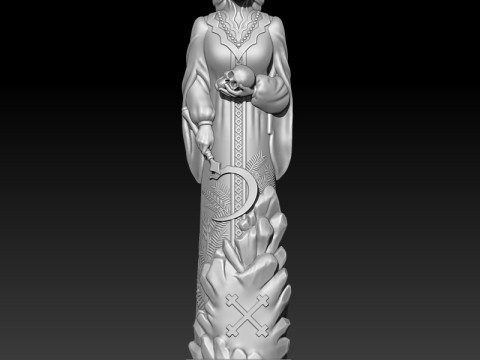 Morena Mara goddess 3D MODEL STL file for 3D printing Modèles 3D en vedette