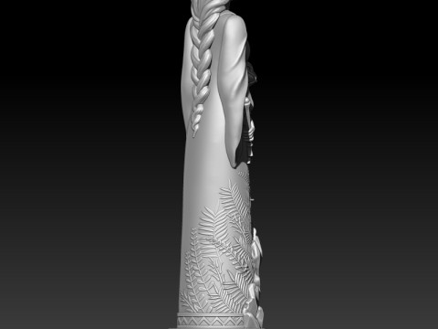 Morena Mara goddess 3D MODEL STL file for 3D printing Modèles 3D en vedette
