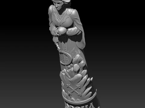 Morena Mara goddess 3D MODEL STL file for 3D printing 3D Print Model
