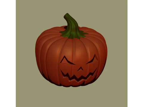 Pumpkin 3D MODEL for 3D printing 3D Print Model