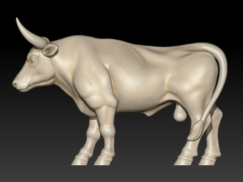 Archivo STL MODELO Bull 3D para impresora 3D Modelo de impresión 3D