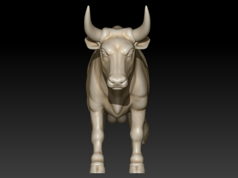 Archivo STL MODELO Bull 3D para impresora 3D Modelo de impresión 3D