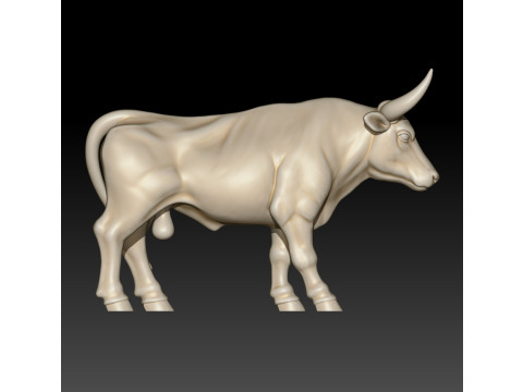 Archivo STL MODELO Bull 3D para impresora 3D Modelo de impresión 3D