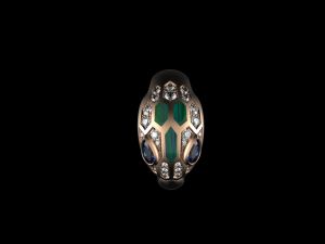 ring - snake 3D मॉडल