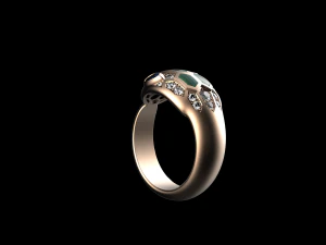 ring - snake 3D Model