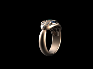 ring - snake 3D मॉडल