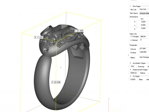 ring - snake 3D Model